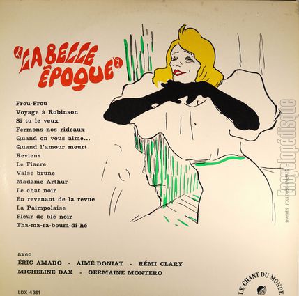 [Pochette de "La Belle poque" (COMPILATION)]