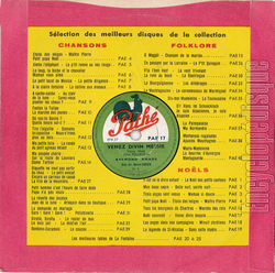 [Pochette de Venez, divin messie / Nol nouvelet (Raymond AMADE) - verso]