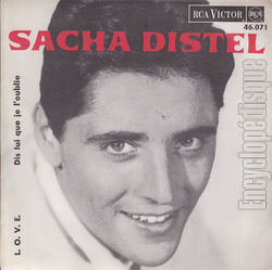 [Pochette de L.O.V.E / Dis-lui que je l’oublie (Sacha DISTEL)]