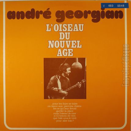 [Pochette de L’oiseau du nouvel ge (Andr GEORGIAN)]