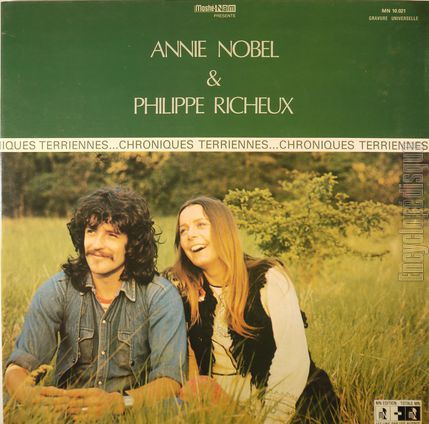 [Pochette de Chroniques terriennes (Annie NOBEL et Philippe RICHEUX)]