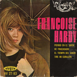 [Pochette de Pienso en el amor (Franoise HARDY)]