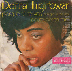 [Pochette de Donna HIGHTOWER -  Puis’que tu t’en vas   (Les FRANCOPHILES) - verso]