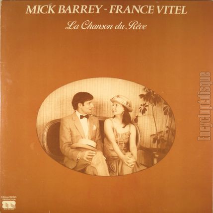 [Pochette de La chanson du rve (Mick BARREY - France VITEL)]