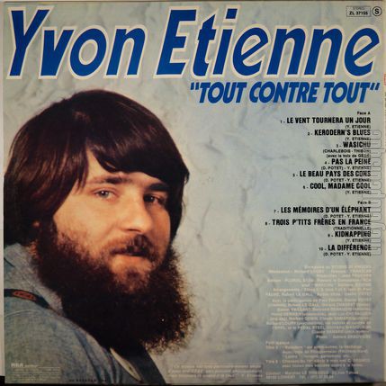 [Pochette de Tout contre tout (Yvon TIENNE) - verso]