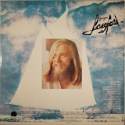 [Pochette de Bluenose (Georges LANGFORD) - verso]