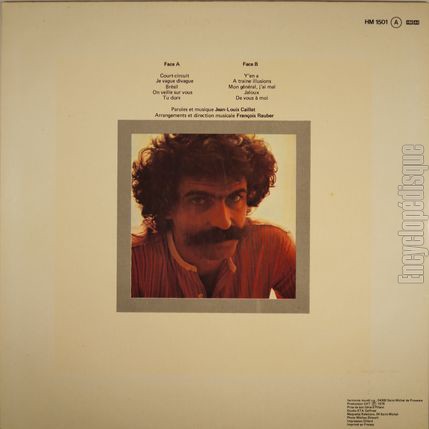 [Pochette de Court circuit (Jean-Louis CAILLAT) - verso]