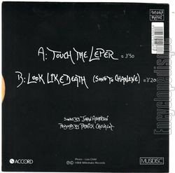 [Pochette de Touch the Leper (Johan ASHERTON) - verso]