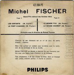 [Pochette de Le monde fou (Michel FISCHER) - verso]