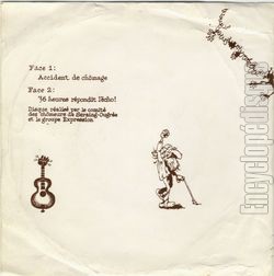 [Pochette de 36 heures rpondit l’cho ! (La GUEULE DE L’EMPLOI) - verso]