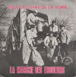 [Pochette de La marche des boueurs (NOUS LES GARS DE LA VOIRIE)]