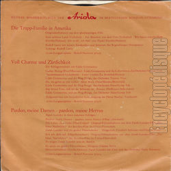 [Pochette de Kleine Schlagerparty mit Dalida - 1. folge (DALIDA) - verso]
