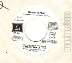 [Pochette de So far away from L.A. (Nicolas PEYRAC)]