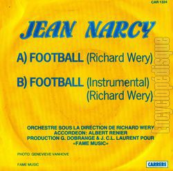 [Pochette de Football (Jean NARCY) - verso]