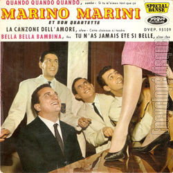 [Pochette de Marino Marini - �&nbsp;Quando quando quando&nbsp;� (Les FRANCOPHILES)]