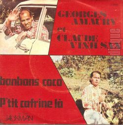 [Pochette de Bonbons coco / P’tit cafrine l (Georges AMAURY et Claude VINY SAN)]
