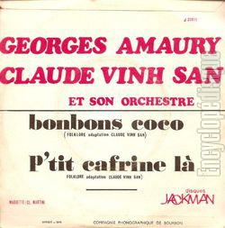[Pochette de Bonbons coco / P’tit cafrine l (Georges AMAURY et Claude VINY SAN) - verso]
