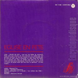 [Pochette de glise en fte 3 - VANNES (Raymond FAU) - verso]