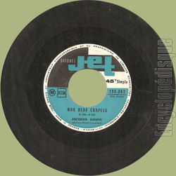 [Pochette de Mon beau chapeau / Tant que le soleil (Jacques DANNY) - verso]
