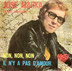 [Pochette de Non, non, non / Il n’y a pas d’amour ( Jos MARKA) - verso]