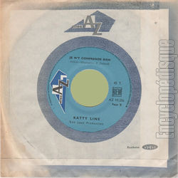 [Pochette de Les garons (Katty LINE) - verso]
