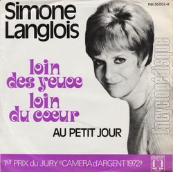 [Pochette de Loin des yeux loin du cœur / Au petit jour (Simone LANGLOIS)]