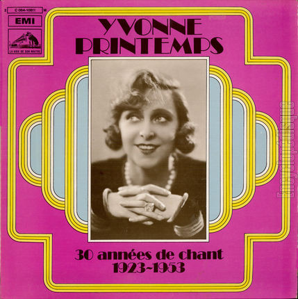 [Pochette de 30 annes de chant 1923 - 1953 (Yvonne PRINTEMPS)]