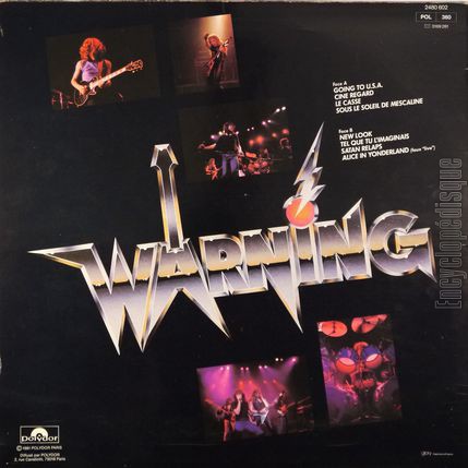 [Pochette de Going to USA / Cin regard / Le casse… (WARNING) - verso]