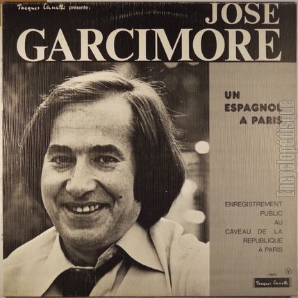 [Pochette de Un espagnol  Paris (GARCIMORE)]