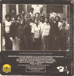 [Pochette de Pas de boogie woogie (Eddy MITCHELL) - verso]