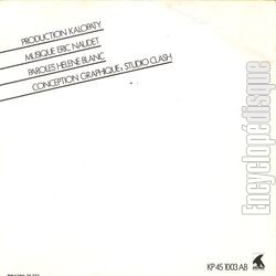 [Pochette de Diabolique ! / Pour moi a va (FRANCE-LISE) - verso]