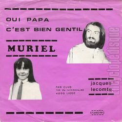 [Pochette de Oui papa c’est bien gentil (MURIEL (Lecomte))]