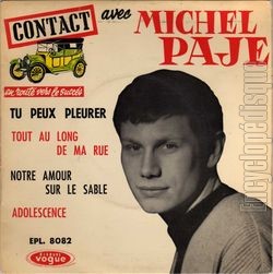 [Pochette de Tu peux pleurer (Michel PAJE)]