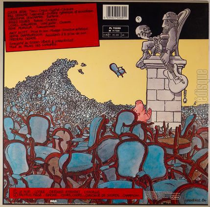[Pochette de Fauteuil pig (Bill DERAIME) - verso]