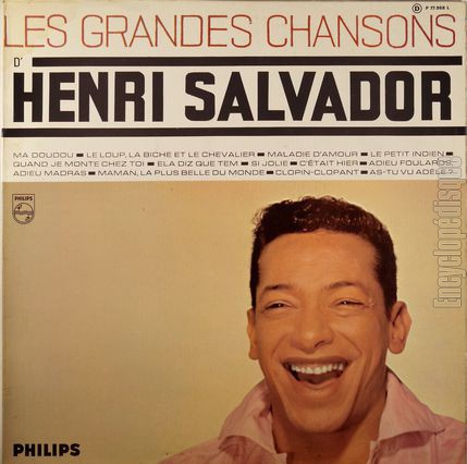 [Pochette de Les grandes chansons d’Henri Salvador (Henri SALVADOR)]