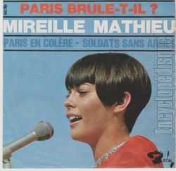[Pochette de Paris brle-t-il ? (Mireille MATHIEU)]