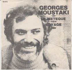 [Pochette de Le mtque / Voyage (Georges MOUSTAKI) - verso]