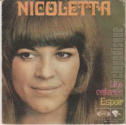 [Pochette de Une enfance (NICOLETTA)]
