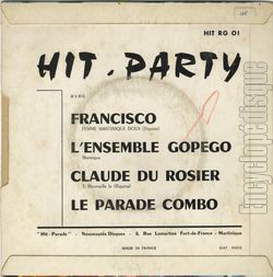 [Pochette de Femme Martinique doux (COMPILATION) - verso]