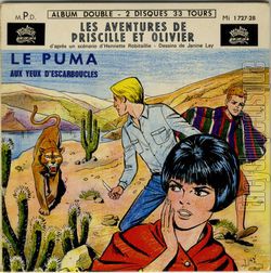 [Pochette de Les aventures de Priscille et Olivier "Le puma aux yeux d’escarboucles" (JEUNESSE)]