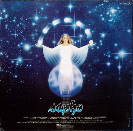 [Pochette de Sapho (SAPHO) - verso]