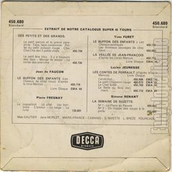[Pochette de Clowns (BOULICOT et MYLOS) - verso]