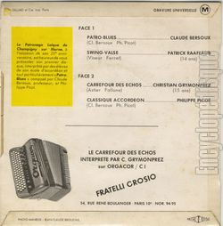 [Pochette de Patro-blues (Claude BERSOUX) - verso]