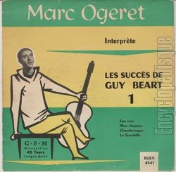 [Pochette de Les succs de Guy Bart - 1 (Marc OGERET)]