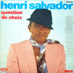 [Pochette de Question de choix (Henri SALVADOR)]