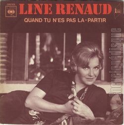 [Pochette de Quand tu n’es pas l (Line RENAUD)]