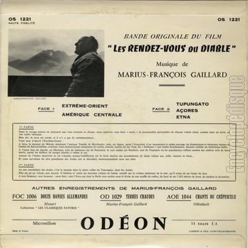 [Pochette de Les rendez-vous du diable (B.O.F.  Films ) - verso]