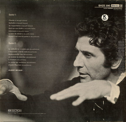 [Pochette de Welterfolge (Gilbert BCAUD) - verso]