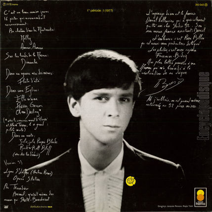 [Pochette de En direct des rues de Paris (Chris BNARD) - verso]