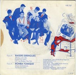 [Pochette de Baisers seringues (FLAGEOLET’S COTE D’AZUR) - verso]